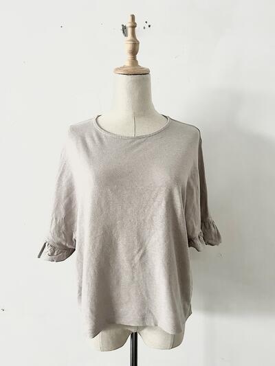 【美品】GAUZE フリルスリーブカットソー 画像2