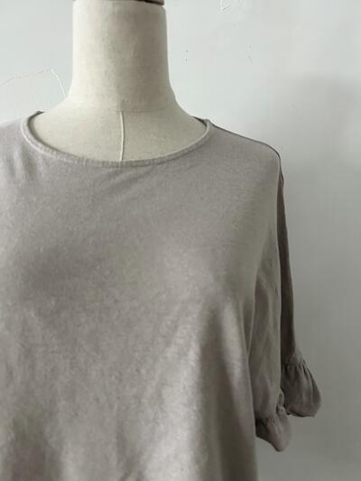 【美品】GAUZE フリルスリーブカットソー 画像3