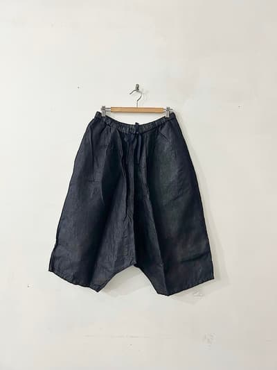 【未使用】Gauze　オリジナルライトデニム ワイドサルエルパンツ バルーンクロップドパンツ　INDIGO　 画像1