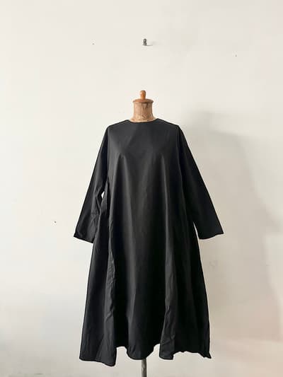 【美品】Gauze　サイドギャザーワンピース　G324　フリーサイズ　 画像1