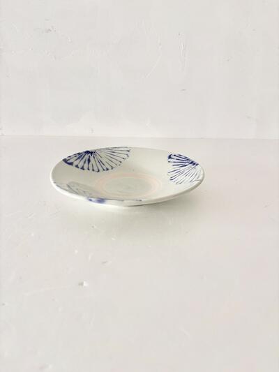 伊藤聡信 さん　色絵 皿　直径22cm　未使用品 画像6