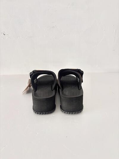 【未使用】SHAKA シャカ X-PACKER COWHAIR 厚底スライドサンダル ハラコ ベージュ 画像7