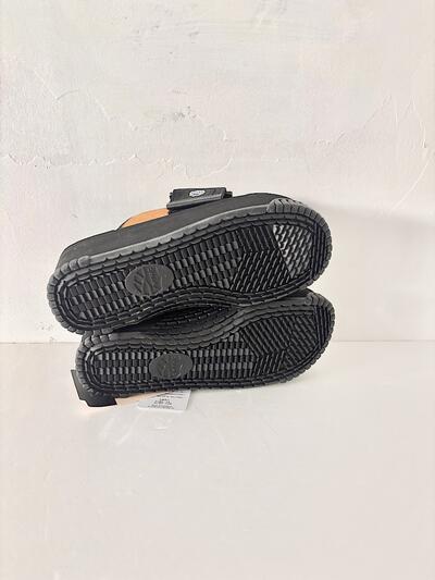 【未使用】SHAKA シャカ X-PACKER COWHAIR 厚底スライドサンダル ハラコ ベージュ 画像9