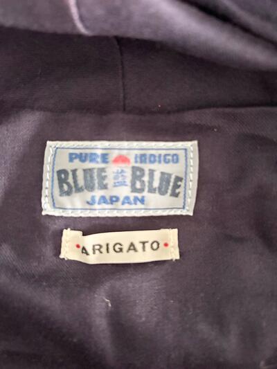 【美品】BLUE BLUE JAPAN 刺し子 ニュース2wayバッグ インディゴ 聖林公司 画像7