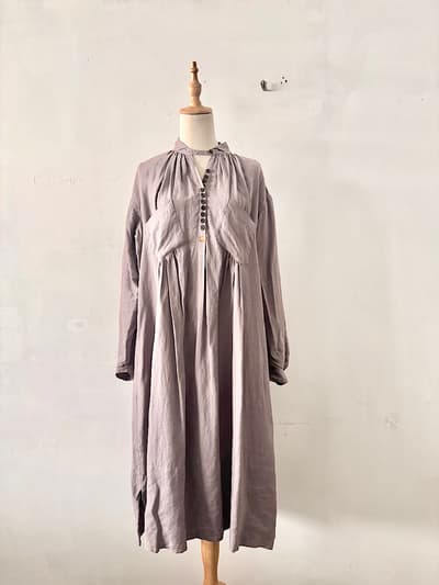 HALLELUJAH　1890's Bourgeron 羊飼いシャツワンピース 画像1