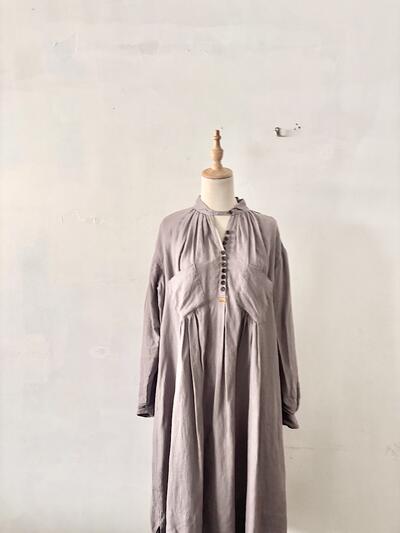 HALLELUJAH　1890's Bourgeron 羊飼いシャツワンピース 画像2