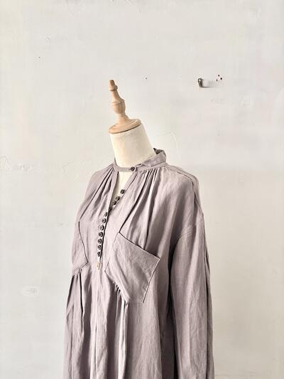 HALLELUJAH　1890's Bourgeron 羊飼いシャツワンピース 画像3