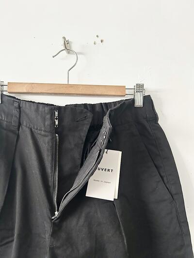 【未使用】OUVERT ストレッチコットンワイドパンツ 画像3