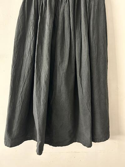 【美品】ヂェン先生の日常着　ギャザースカート 画像3