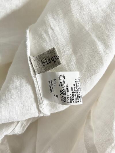 【美品】bisque by nest Robe リネンギャザースカート 画像7