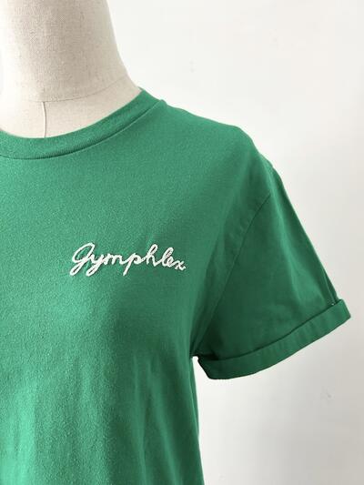 GYMPHLEX  ロゴ刺繍Tシャツ 画像3