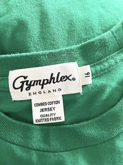 GYMPHLEX  ロゴ刺繍Tシャツ 画像8