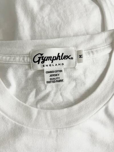 GYMPHLEX 刺繍ロゴ Tシャツ 画像7