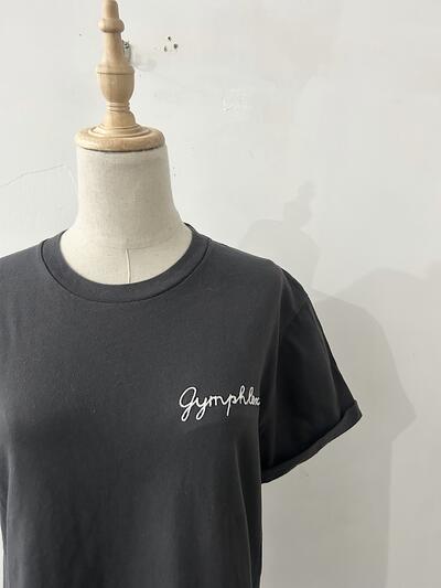 GYMPHLEX 刺繍ロゴ Tシャツ 画像2