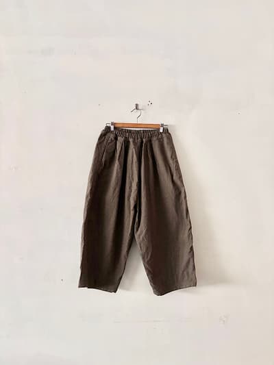 【美品】ORDINARY FITS オーディナリーフィッツ ウールパンツ よもぎ サイズ00 画像1