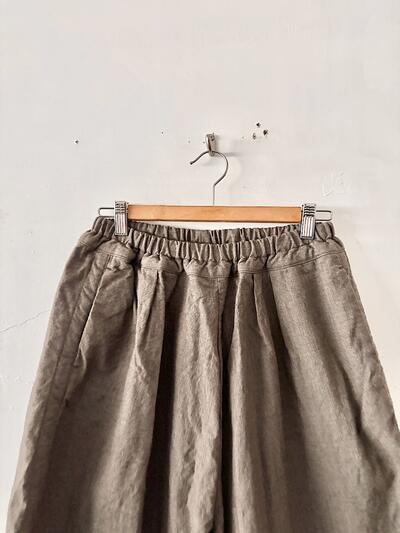【美品】ORDINARY FITS オーディナリーフィッツ ウールパンツ よもぎ サイズ00 画像2