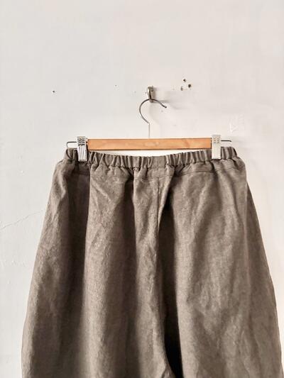 【美品】ORDINARY FITS オーディナリーフィッツ ウールパンツ よもぎ サイズ00 画像5