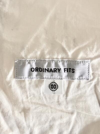 【美品】ORDINARY FITS オーディナリーフィッツ ウールパンツ よもぎ サイズ00 画像7