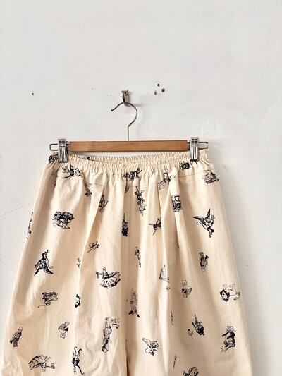 【美品】オールドマンズテーラー　OZ PRINT GOM PANTS  サイズfree            画像2