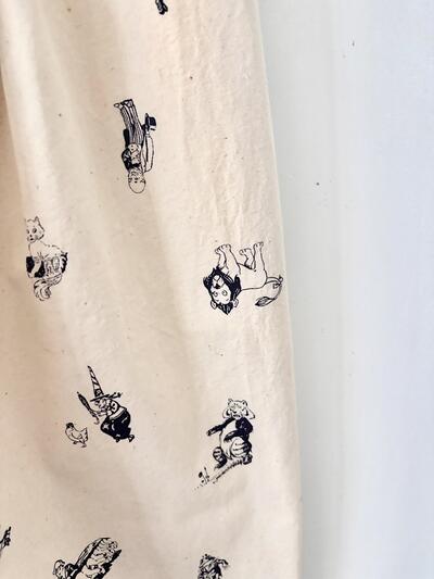 【美品】オールドマンズテーラー　OZ PRINT GOM PANTS  サイズfree            画像4
