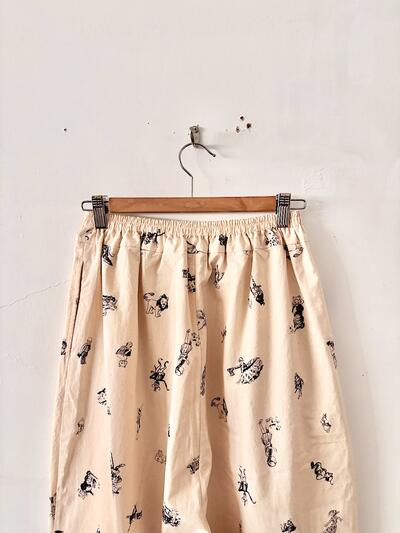 【美品】オールドマンズテーラー　OZ PRINT GOM PANTS  サイズfree            画像6