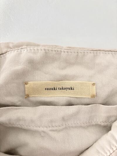 【美品】suzuki takayuki gather bag  グレージュ　　 画像5