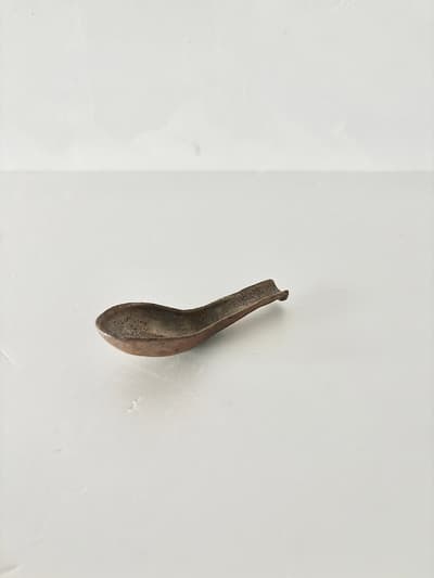 【未使用】タナカシゲオさん 蓮のスプーン（匙・れんげ）作家 画像1