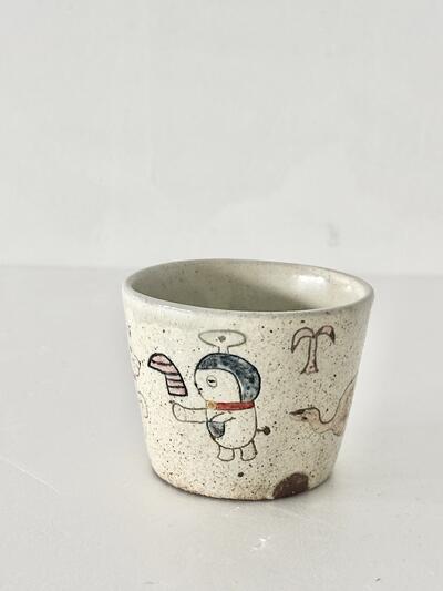 【未使用】寺門広気さん 湯呑み／おちょこ　 画像2