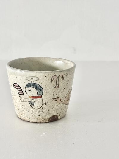 【未使用】寺門広気さん 湯呑み／おちょこ　 画像3