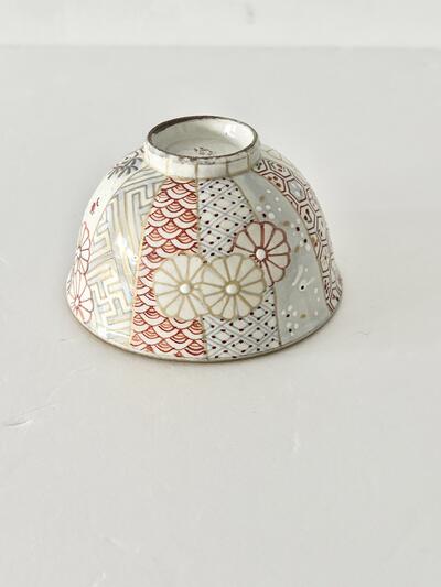 【未使用】原依子さん　飯碗（お茶碗）　絵付け　作家 画像8
