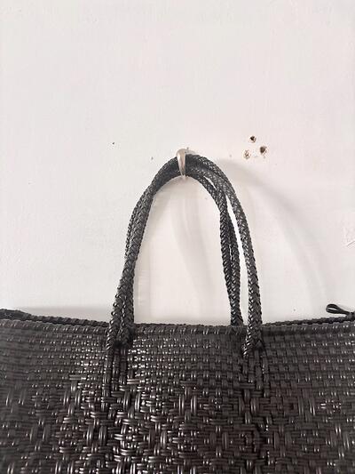 【美品】メルカドバッグ ROMBO ブラック  画像5