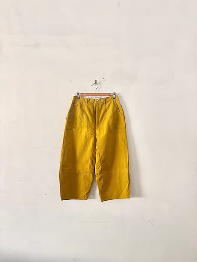 【美品】TIGRE BROCANTE ティグルブロカンテ ワイドパンツ マスタード　 画像1