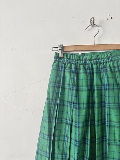 【美品】FREAK'S STORE（フリークスストア） チェック柄 ロングプリーツスカート 画像2