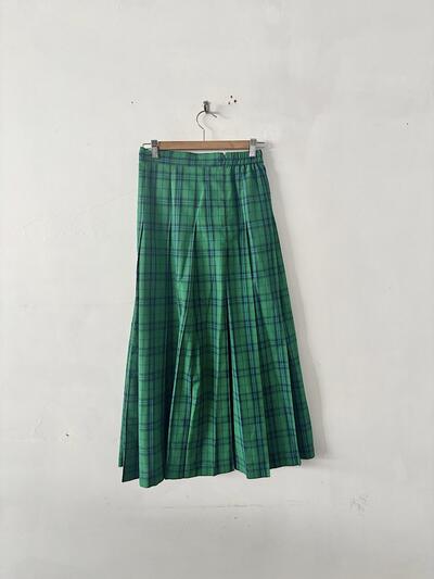 【美品】FREAK'S STORE（フリークスストア） チェック柄 ロングプリーツスカート 画像4