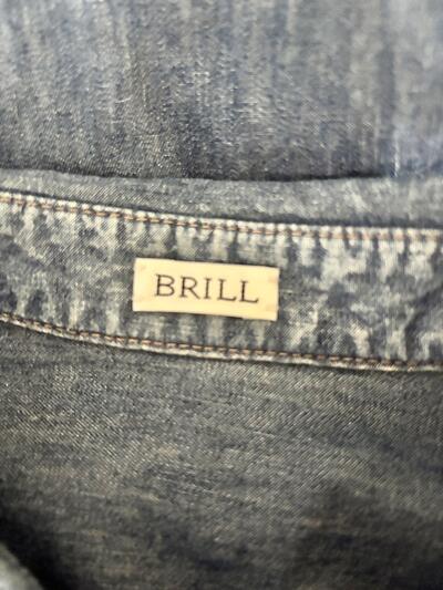 BRILL  デニムシャツ / ブルー / コットン100% 画像7