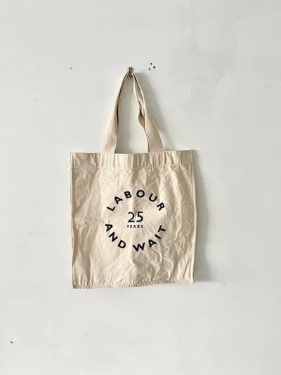 【限定品】LABOUR AND WAIT 25周年記念 トートバッグ エコバッグ 画像1