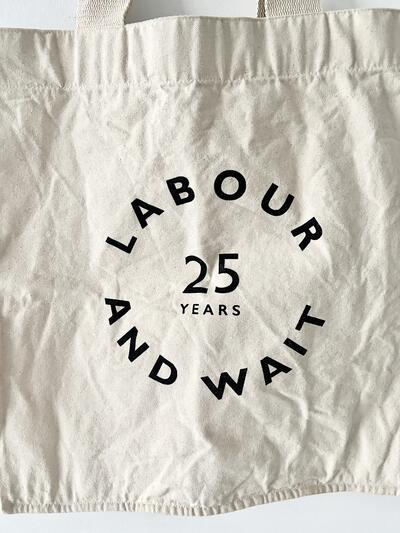 【限定品】LABOUR AND WAIT 25周年記念 トートバッグ エコバッグ 画像2
