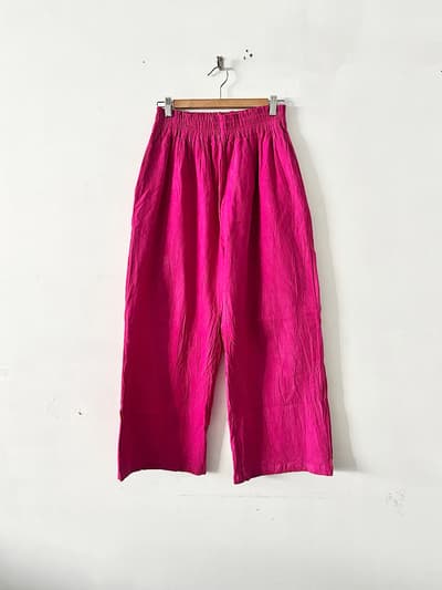 ヂェン先生の日常着 パンツ ピンク Mサイズ  画像1