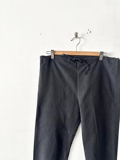 【美品】エフスタイル F/style 亀田縞のパンツ ブラック Mサイズ 画像2
