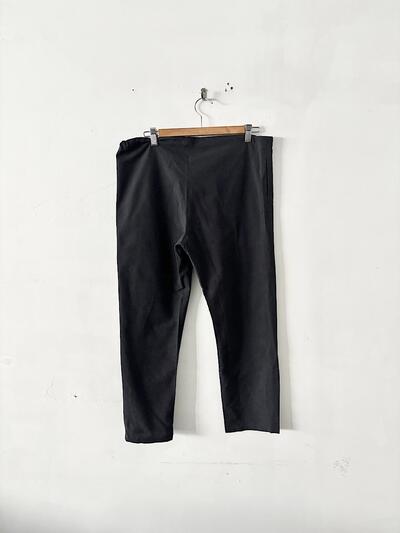 【美品】エフスタイル F/style 亀田縞のパンツ ブラック Mサイズ 画像3