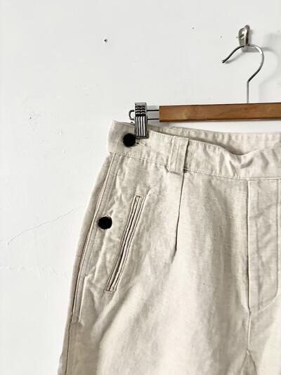 【美品】OUTIL（ウティ）PANTALON LIMOGES コットンヘンプ  画像3
