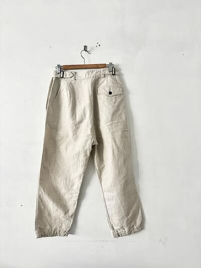 【美品】OUTIL（ウティ）PANTALON LIMOGES コットンヘンプ  画像4