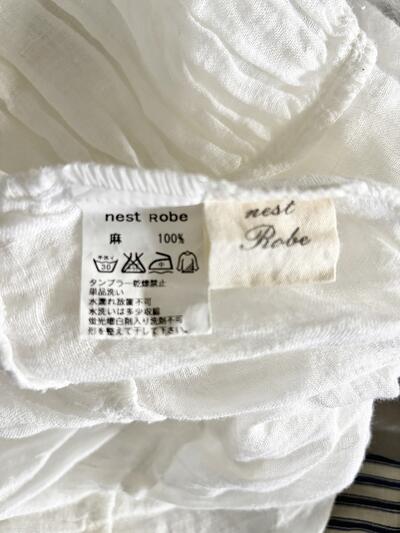 nest Robe  リネン カシュクール ブラウス / プルオーバー　 画像6