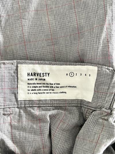 【未使用】HARVESTY ハーベスティ カルメンキュロット グレー チェック サイズ1 画像6