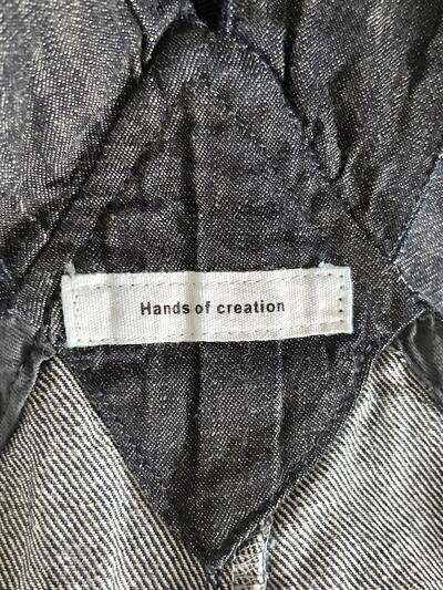 【新品タグ付】 Hands of creation リネン サロペット インディゴブルー F 画像9