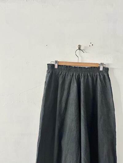 ヂェン先生の日常着 サルエルパンツ ブラック Mサイズ 画像7