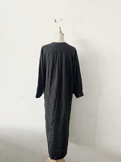 sazanami  リネン  ワンピース 画像7