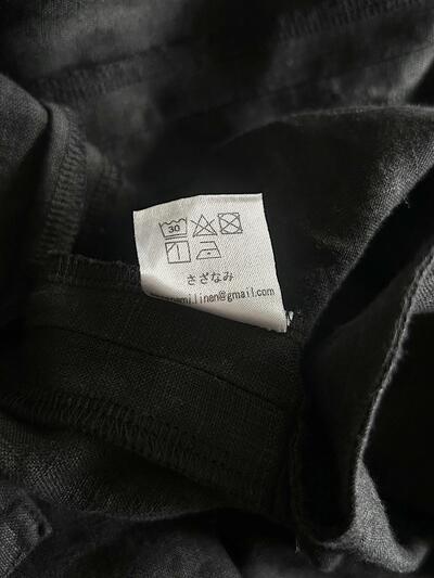 sazanami  リネン  ワンピース 画像9