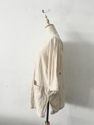 ヂェン先生の日常着 チャイナ シャツ 画像4