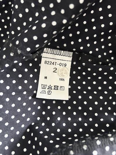 【美品】grin ドット ブラウス 画像10